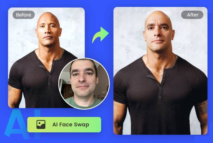 images 5 of TOP AI tools for realistic face swapping in photos and videos.