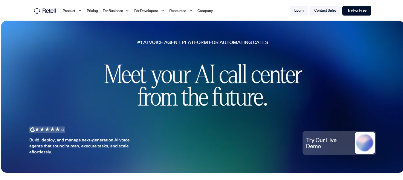 Top AI Voice Agents for E-commerce Picture 4