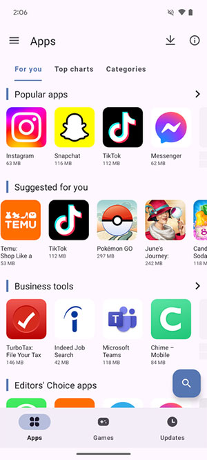 images 17 of Top alternatives to the Google Play Store for downloading Android apps.