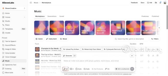 images 5 of TOP best AI tools for creating impressive songs.