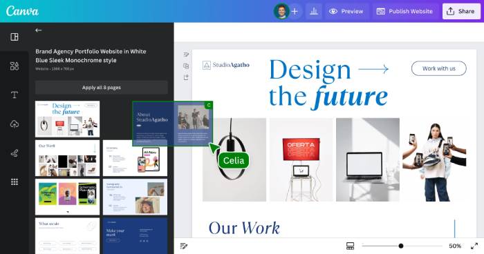 images 2 of TOP best AI tools for website design