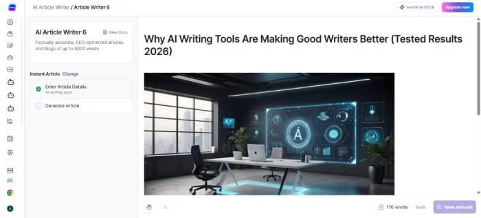 images 8 of TOP best AI tools for writing content