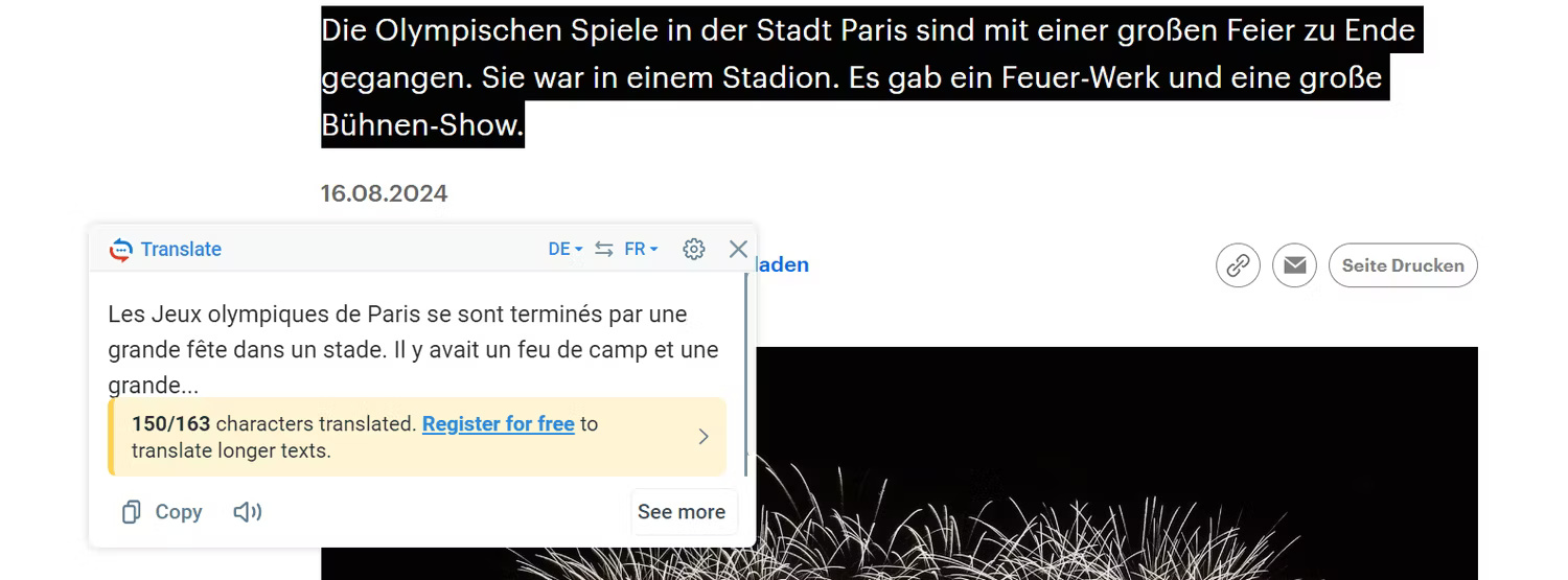Top best browser tools to translate websites Picture 3