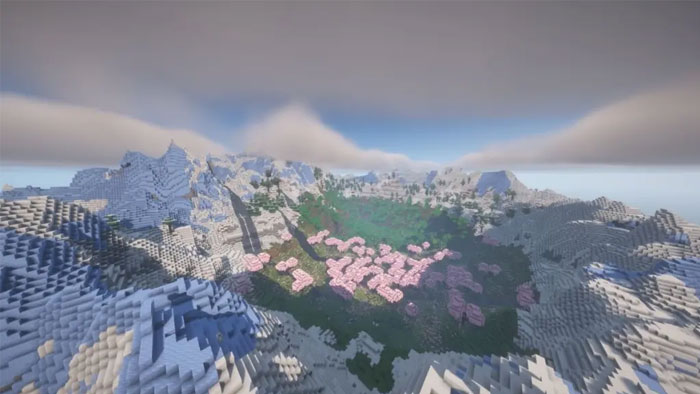 images 4 of Top Cherry Grove seeds in Minecraft 1.21