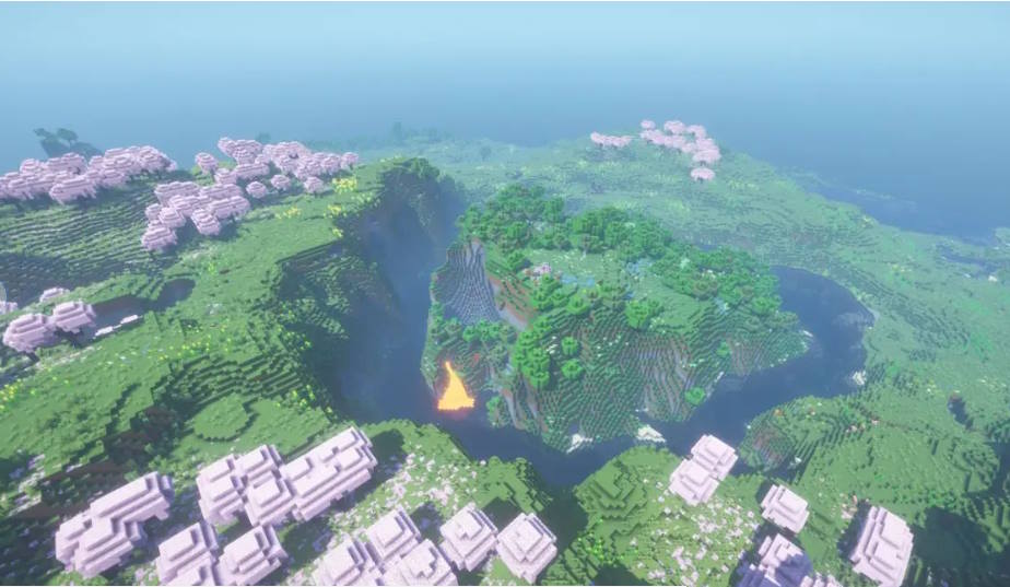 images 5 of Top Cherry Grove seeds in Minecraft 1.21