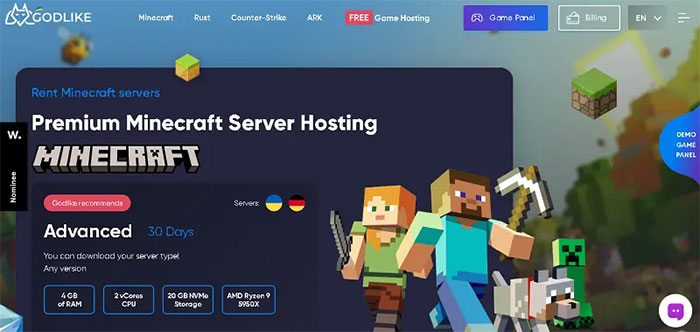 images 12 of TOP free Minecraft server creation tools