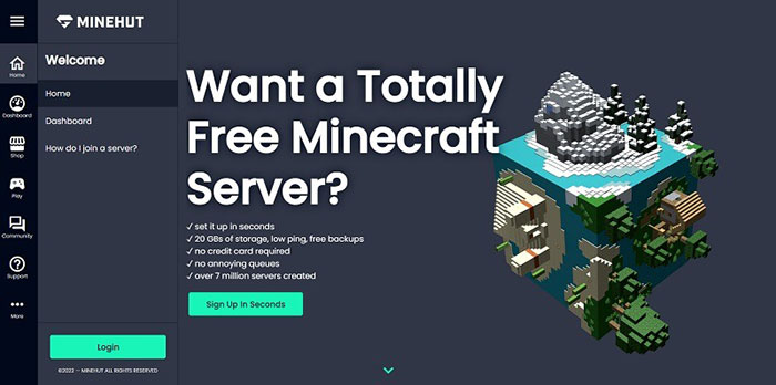 images 7 of TOP free Minecraft server creation tools