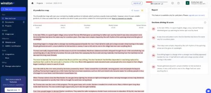 images 2 of TOP most accurate AI content detection tools