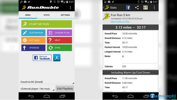 Top running applications, measuring running distance Picture 1