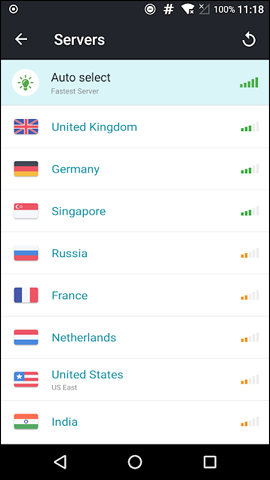 Top VPN apps for Android phones Picture 2