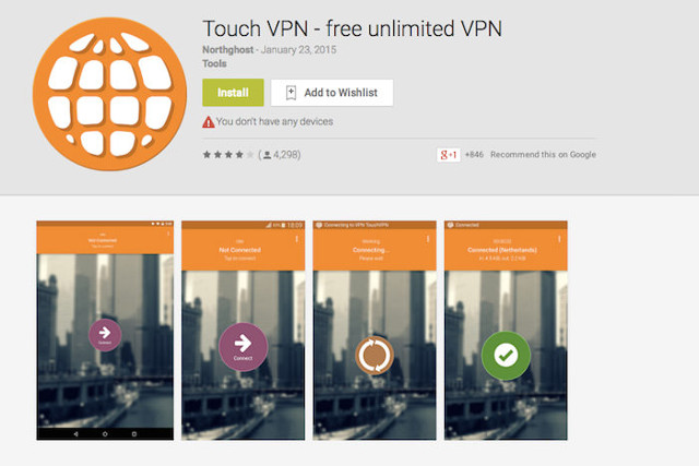 Top VPN apps for Android phones Picture 4