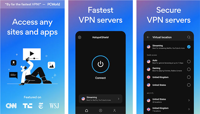 Top VPN apps for Android phones Picture 5