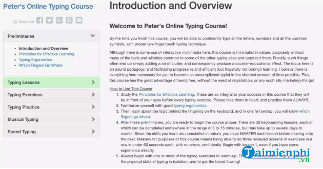 Picture 14 of Top websites for practicing 10-finger typing and improving keyboard speed.