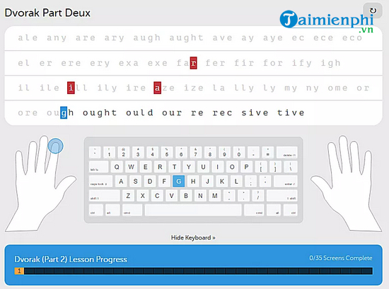 Picture 6 of Top websites for practicing 10-finger typing and improving keyboard speed.