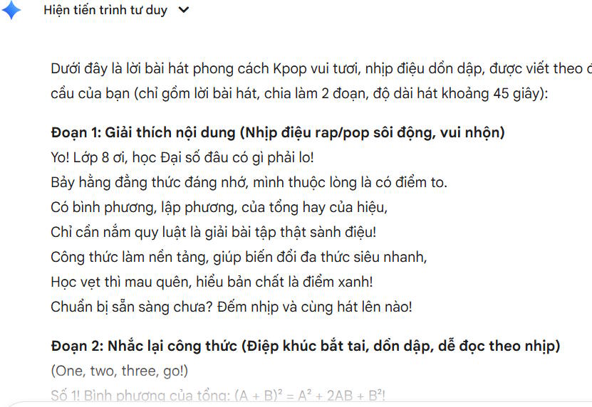 Transform lesson content into catchy songs using Gemini. Picture 3