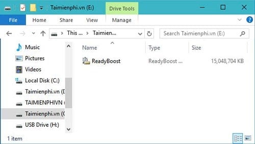 Picture 10 of Transforming a USB drive into RAM for Windows 10 can make your computer run faster.