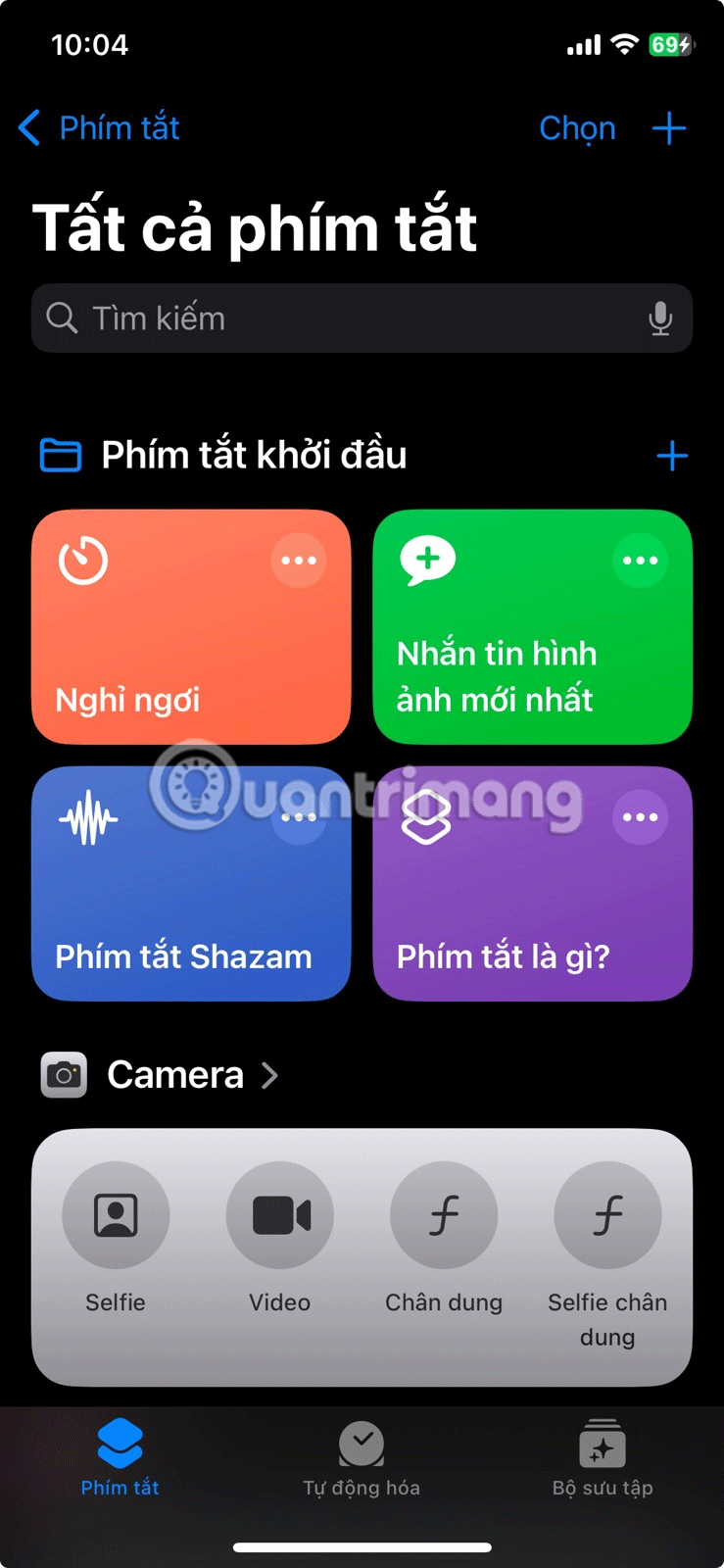 Trick to take screenshots using iPhone's Action button Picture 1