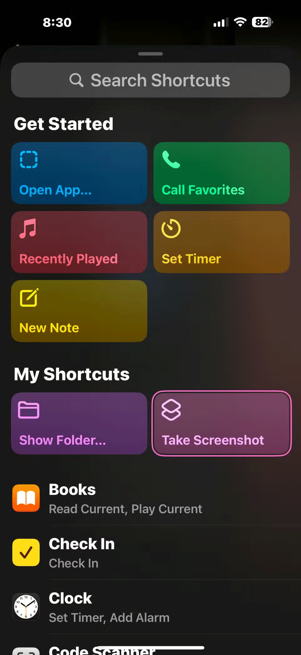 Trick to take screenshots using iPhone's Action button Picture 6