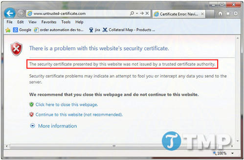 Picture 1 of Troubleshoot SSL connection errors