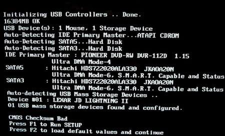 Picture 2 of Troubleshooting and fixing the 'BIOS checksum Error' on your computer.