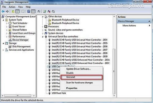 Picture 6 of Troubleshooting computer issues where it doesn't recognize USB devices, mouse, or keyboard via USB port.