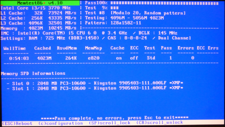 Try testing your RAM for errors? Picture 9
