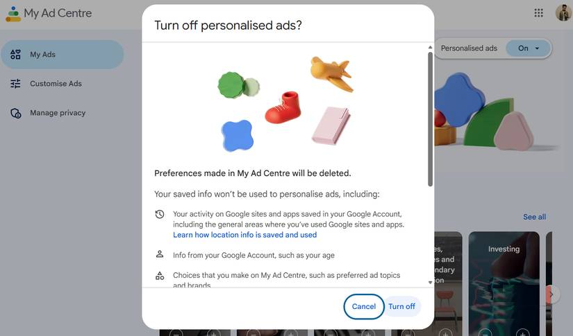 Turn off these 5 Google settings to improve your privacy. Picture 3