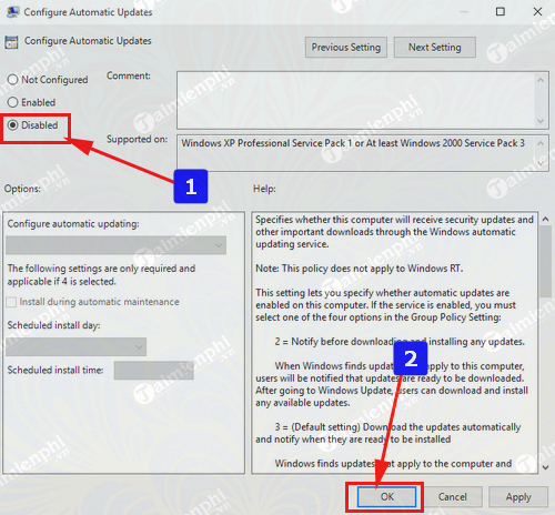 Turn off Update Win 10 permanently, quickly and effectively, new update 2024 Picture 13