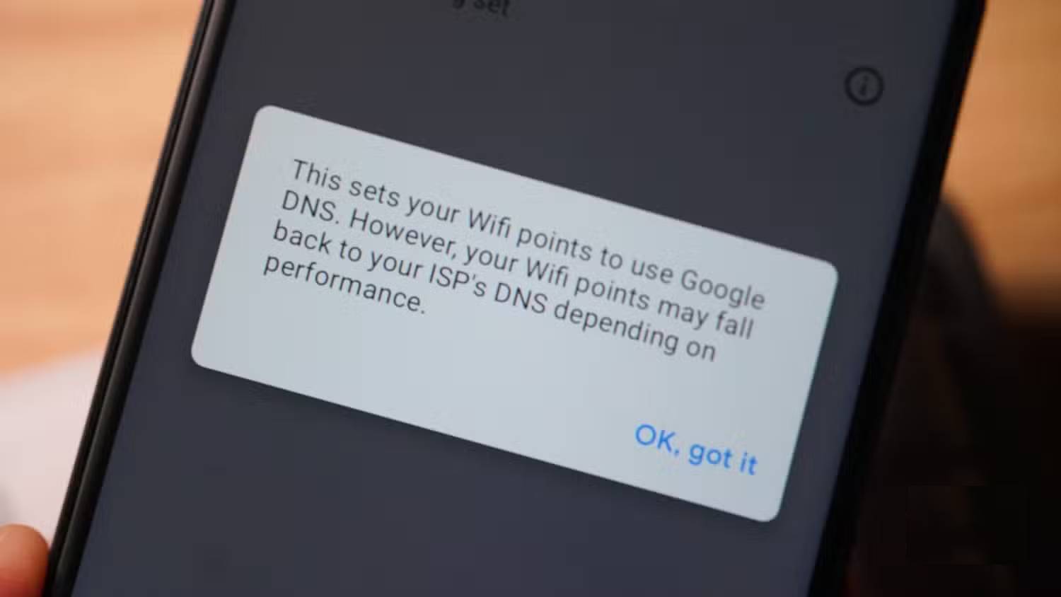 Turn on Private DNS on your phone if you haven't already! Picture 6