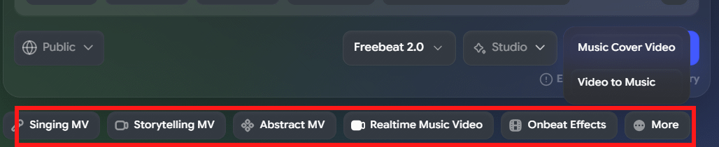 images 5 of Turn your songs into videos automatically with FreeBeat AI.