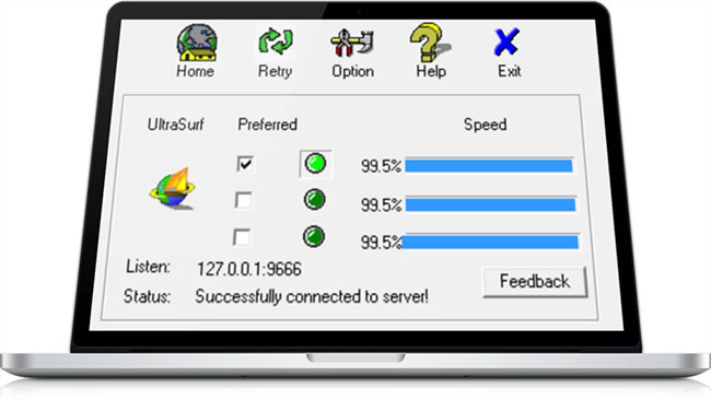 UltraSurf - Bypass internet censorship easily! Picture 1