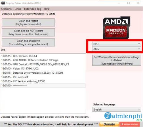 Picture 3 of Update AMD graphics card drivers on Windows 10