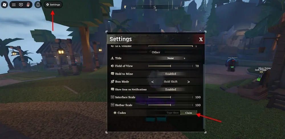 Picture 3 of Updated list of The Forge codes for 2026 and detailed instructions on how to enter them.