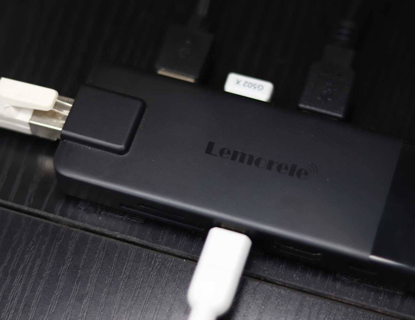 USB-C accessories make working in a coffee shop more feasible. Picture 2