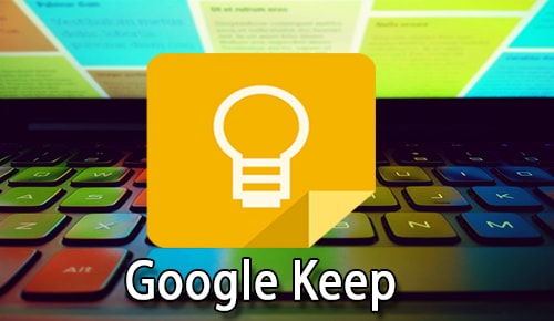 Picture 1 of Use Google Keep to take online notes on your computer or laptop.
