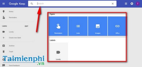 Picture 17 of Use Google Keep to take online notes on your computer or laptop.
