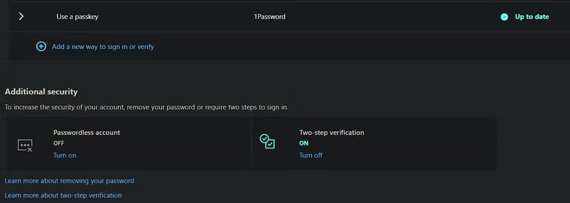 Users will never have to create a Microsoft account password again Picture 1