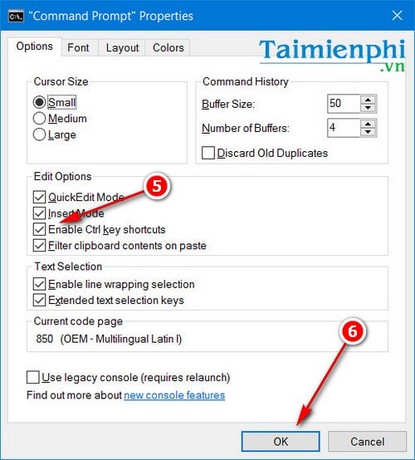 Picture 3 of Using Command Prompt shortcuts on Windows 10