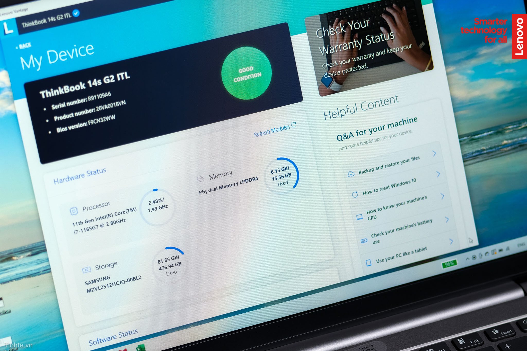 Using Lenovo, don't forget to take advantage of Vantage Picture 4