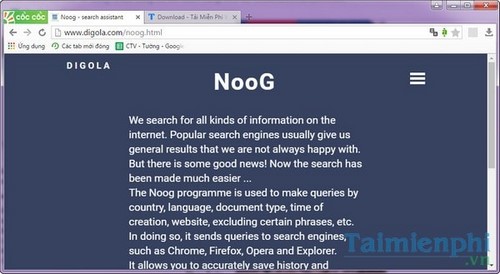 Picture 5 of Using multiple search engines in the browser at the same time.