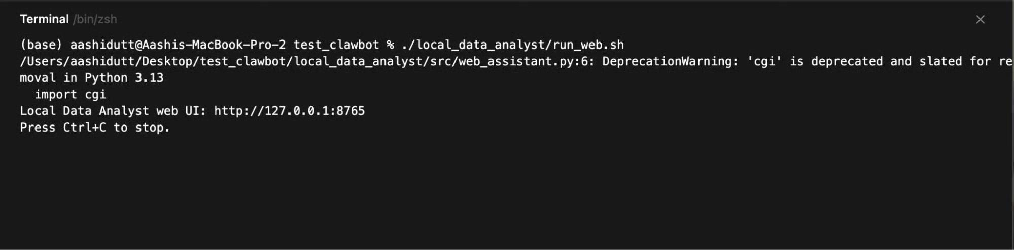 Using OpenClaw with Ollama: Building a local data analytics system. Picture 2