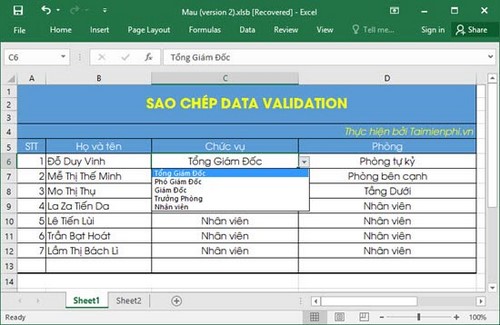 Picture 23 of Using Paste in Excel, use Paste Special to move data in an Excel spreadsheet.