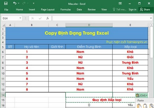Picture 5 of Using Paste in Excel, use Paste Special to move data in an Excel spreadsheet.