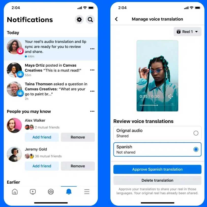 Facebook Reels Video Voiceover Tutorial Picture 2