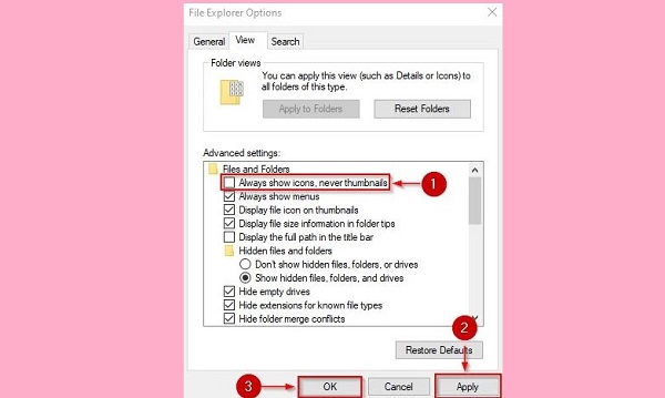 Video file does not show Thumbnail - How to thoroughly handle it Picture 3