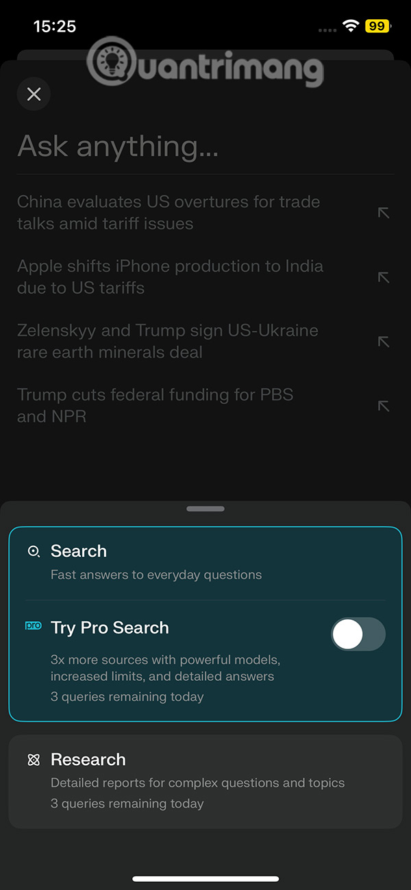 Experience Perplexity AI virtual assistant on iPhone Picture 7