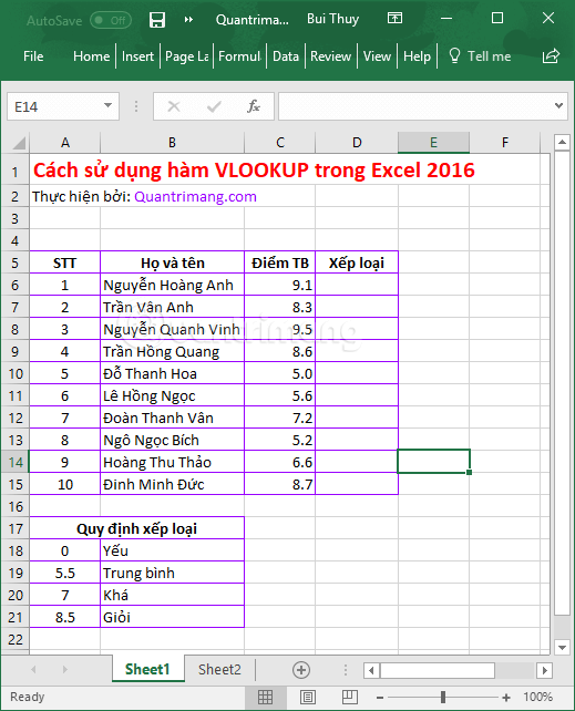 Picture 2 of VLOOKUP function: How to use it and specific examples