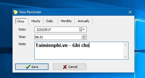 Instructions for using Vov sticky note on Windows 10 Picture 6