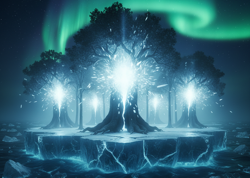 Warning of terrifying 'exploding trees' phenomenon amid record-breaking cold snap in the US. Picture 2