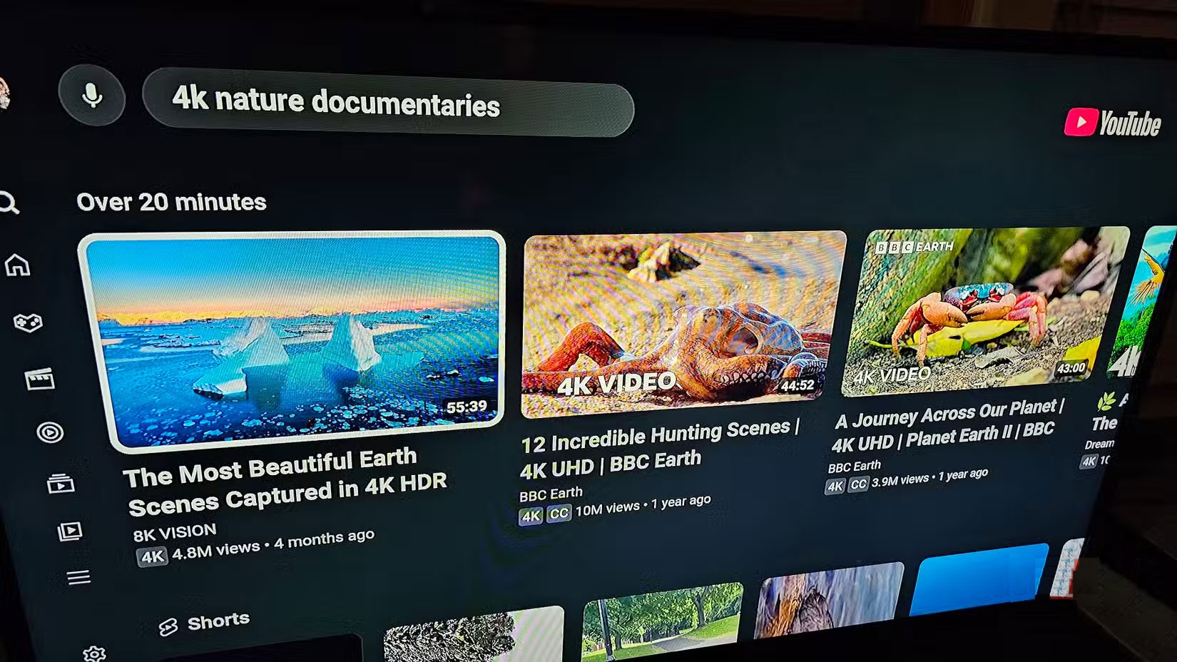 Watch 4K nature documentaries for free with the YouTube TV app Picture 1